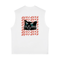 Aja Aja Send Tank — White / Red Text