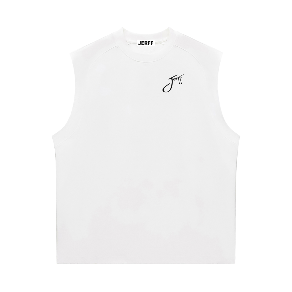 Aja Aja Send Tank — White / Black Text