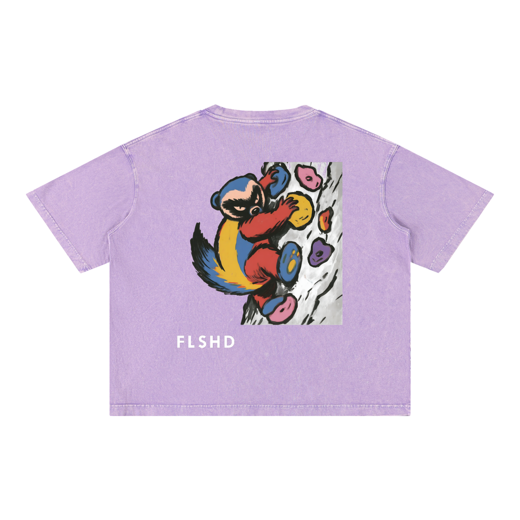 FLSHD Dyno Tee — White Text