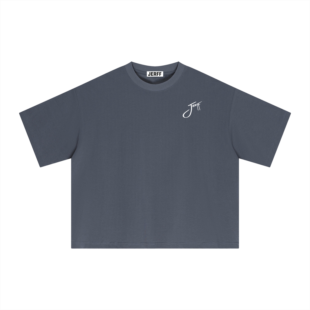 Aja Aja Beta Tee — Navy