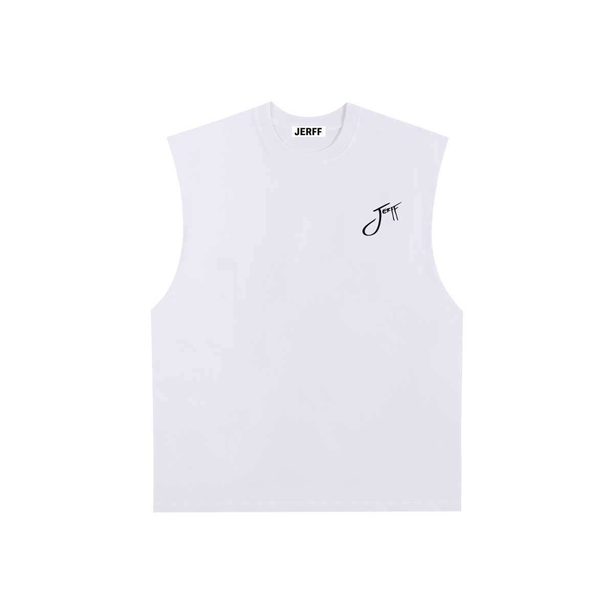 Aja Aja Crux Tank — White / Red Text