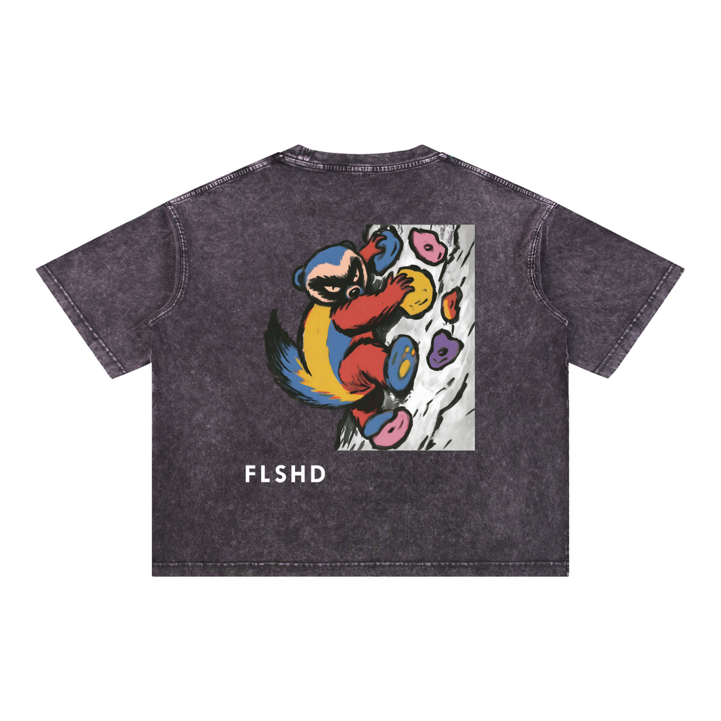 FLSHD Dyno Tee — White Text