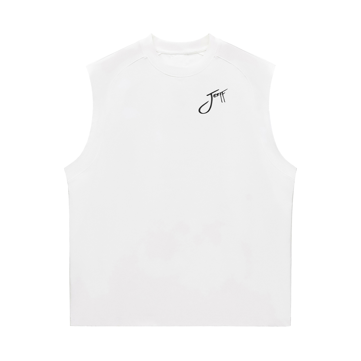 Aja Aja Send Tank — White / Red Text