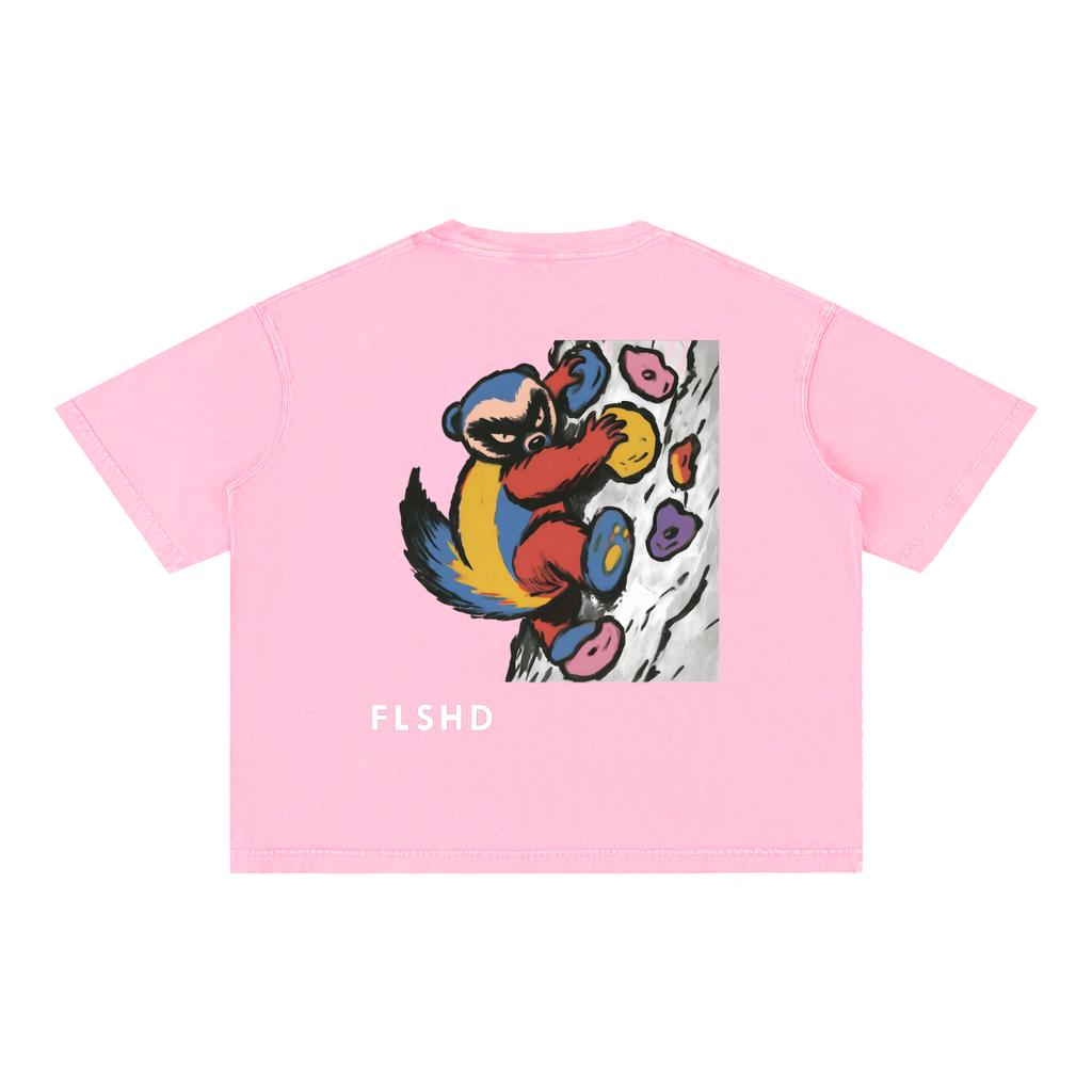 FLSHD Dyno Tee — White Text